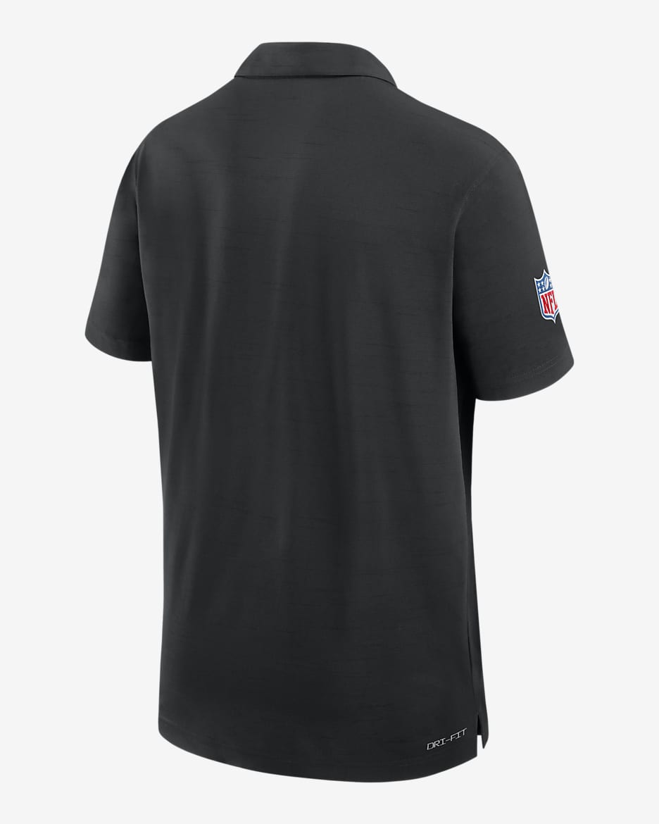 New Orleans Saints Sideline Men s Nike Dri FIT NFL Polo